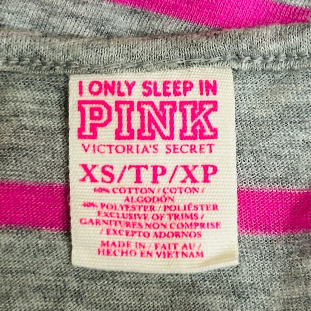 🆕🫶 I Only Sleep In PINK Vintage Y2K Romper XS Victoria Secret GUC